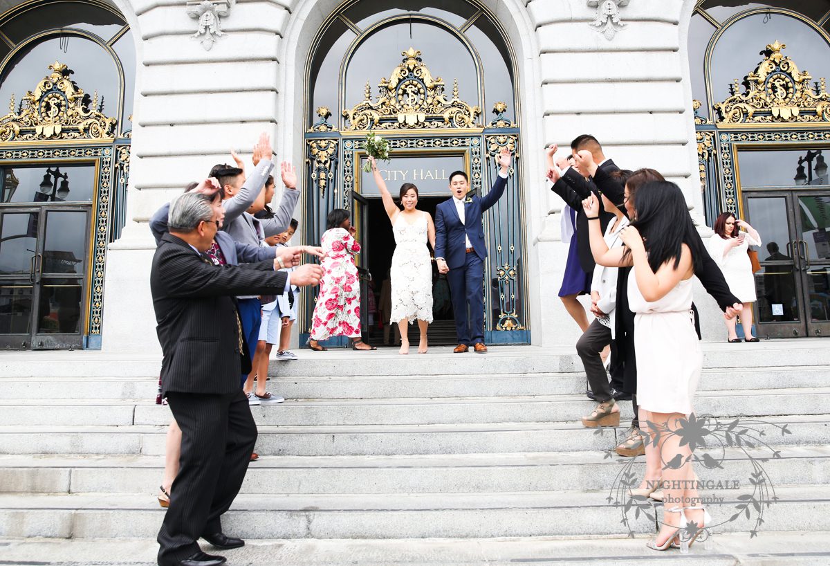 City Hall Wedding San Francisco