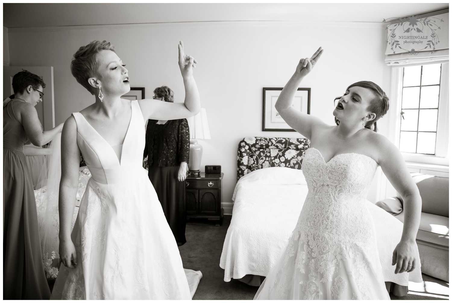 Elegant Lesbian Wedding Photos Bay Area4 Nightingale Photography