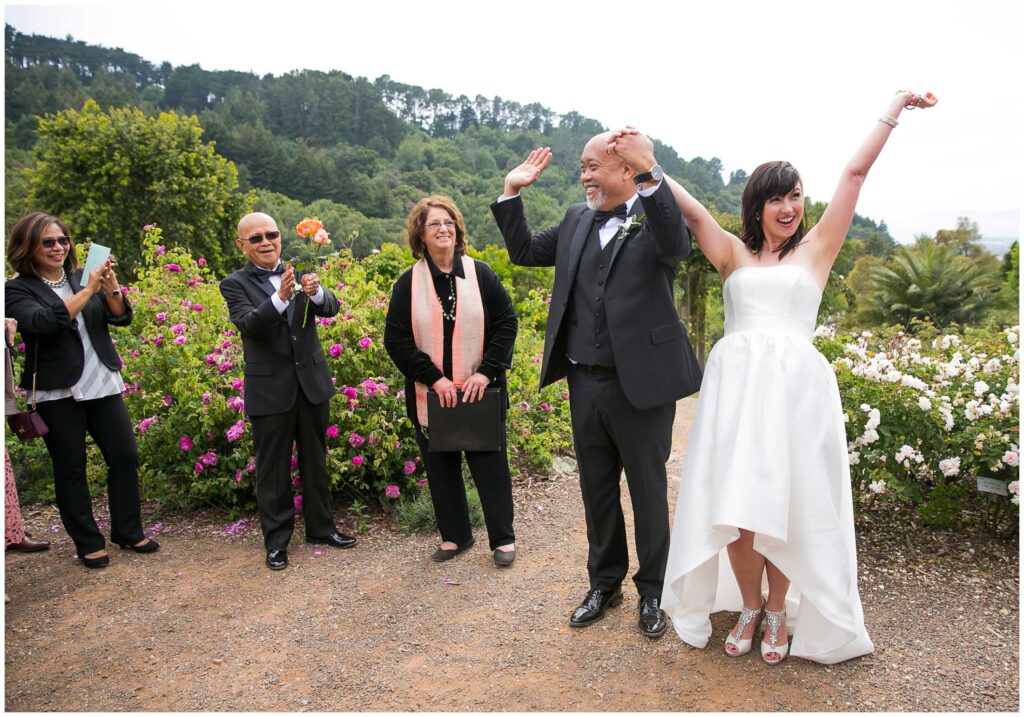 UC Berkeley Botanical Garden wedding photos 