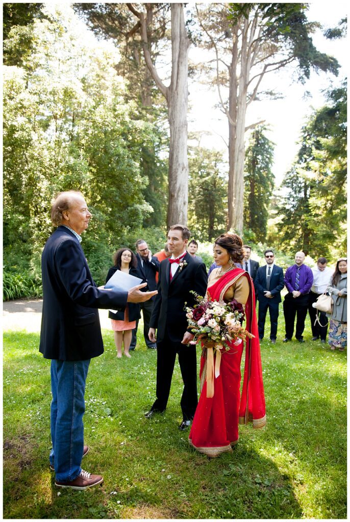 casual San Francisco Indian wedding